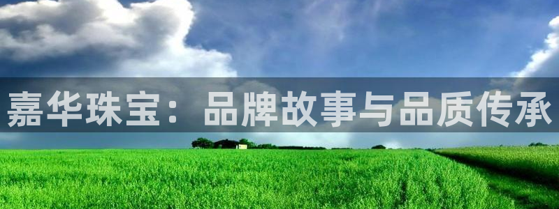 开丰娱乐app：嘉华珠宝：品牌故事与品质传承
