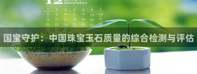 开丰娱乐登录：国宝守护：中国珠宝玉石质量的综合检测与评估
