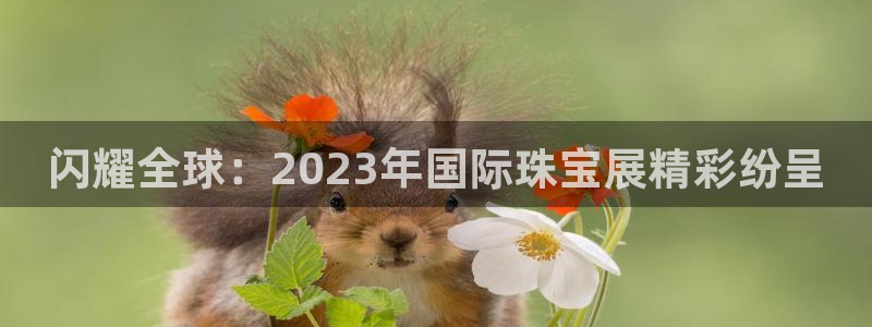 开丰娱乐登入：闪耀全球：2023年国际珠宝展精彩纷呈