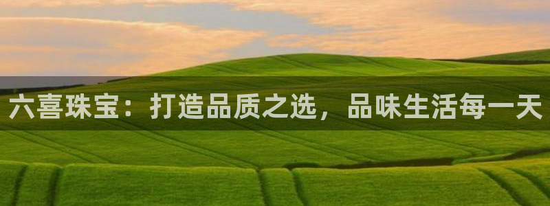 开丰娱乐天富娱乐：六喜珠宝：打造品质之选，品味生活每一天