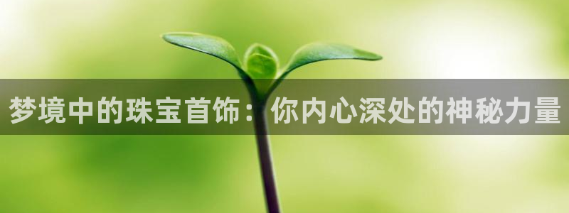 开丰娱乐日7O667：梦境中的珠宝首饰：你内心深处的神秘力量