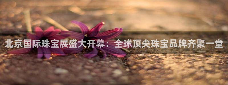 开丰娱乐万六七五一38：北京国际珠宝展盛大开幕：全球顶尖珠宝品牌齐聚一堂