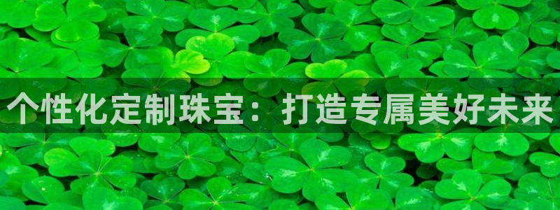 开丰娱乐不开了吗：个性化定制珠宝：打造专属美好未来